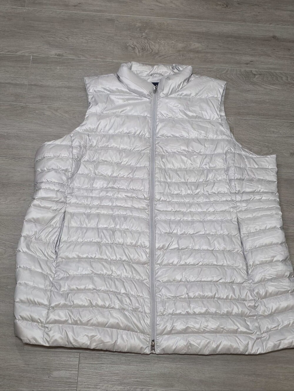 Lands End Down Vest Womans Size 3XL Ultralight Packable Puffer Water Resistant